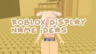 ✏️ roblox display name ideas ✧  aesthetic dark etc 🧋🪐💤 [upl. by Arraik]