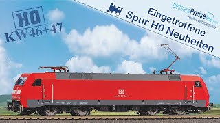 🚂💨 Eingetroffene Spur H0 Modellbahn Neuheiten  KW 46 und 47 2022 [upl. by Aihsak]