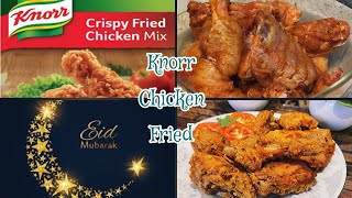 Knorr Crispy Fried Chicken  Knorr Chicken Broast  Kfc Chicken Fried Recipe [upl. by Imailiv]