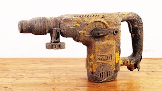 Rotary Hammer Drill Restoration  Dewalt D25500K Restore [upl. by Trager651]