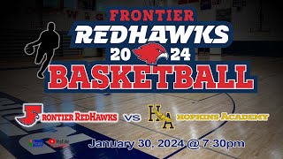 Frontier Boys Basketball vs Hopkins Academy [upl. by Adel]