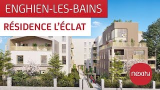 Résidence quotLEclatquot à EnghienlesBains  95  Nos programmes immobiliers [upl. by Icaj240]