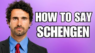 How To Pronounce Schengen Correctly [upl. by Aryas]