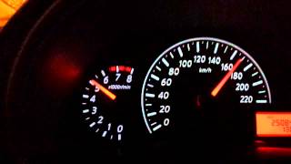 Nissan March 2013 16 8V top speed [upl. by Aivyls]