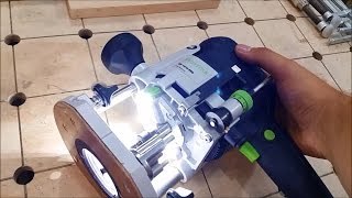 LED Light For My Festool OF1010 Router [upl. by Airbmat]