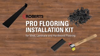 Pro Flooring Installation Kit for Vinyl Laminate and Hardwood Flooring [upl. by Arayk328]