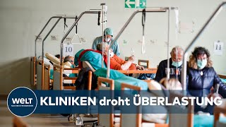 CORONAVIRUS IN DEUTSCHLAND Prognosen zeigen eine Verdreifachung der CoronaPatienten [upl. by Hollander849]