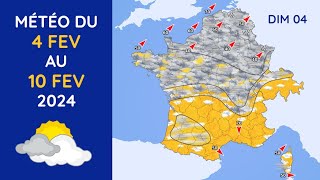 Météo du Dimanche 4 au Samedi 10 Février 2024 [upl. by Isolt]