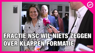 Formatie GEKLAPT  NSC wil niet uitleggen waarom quotJe praat hartstikke onaardig tegen mequot [upl. by Smitty]