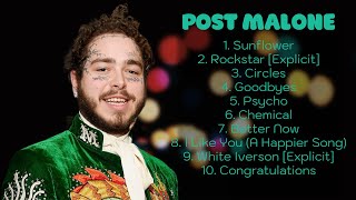 🌿 Post Malone 🌿  2024 Songs Playlist  Best Collection Full Album 🌿 [upl. by Yltsew]