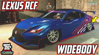 GTA V Online  Emperor Vectre Widebody Customization Lexus RCF [upl. by Gratiana]