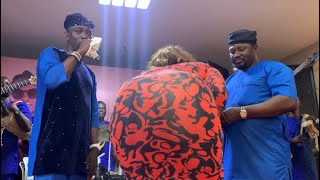 PASUMA FREAKED BY OLAYINKA SOLOMON ON STAGE AT JIGAN BABA OJA 40TH BIRTHDAY [upl. by Asilanna]