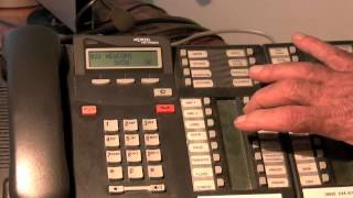 Nortel Norstar Button Inquiry  Phone System Programming Los Angeles [upl. by Murray]