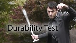 Bloodborne Threaded Cane IRL Durability Test [upl. by Toffey436]