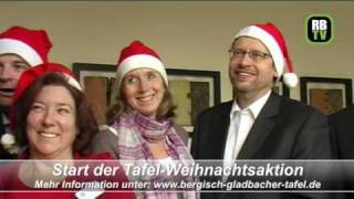 Weihnachtsaktion der Bergisch Gladbacher Tafel [upl. by Araek223]