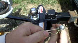 Harbor Freight 10k WeightDistributing Hitch Review Item 61720 [upl. by Osrick766]