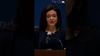 Sheryl Sandberg on Hamas Attack Rape Should Never Be Used as Act of War israel un [upl. by Tiny]