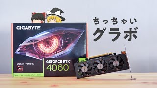 【自作PC】ちっちゃいPCにはちっちゃいグラボ！！RTX4060を買ったけどなにかおかしい？825Mhzの謎。 [upl. by Kiyoshi]