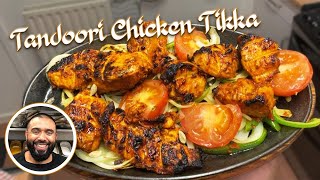 HOW TO MAKE TANDOORI CHICKEN TIKKA WITHOUT THE TANDOORI OVEN  MY SECRET RECIPE GIVEN AWAY [upl. by Akenot]