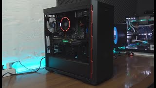 Cooler Master MB600L AMD Ryzen Build TIME LAPS [upl. by Novled]