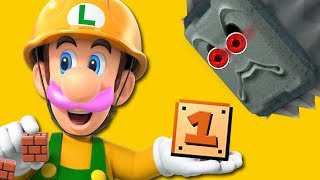 MAKING A MESS  Super Mario Maker 2  Part 1 [upl. by Ahsiryt]