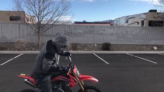 TaoTao DB27 125cc Dirt Bike Review [upl. by Siurad]