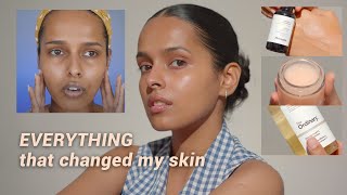 My Skincare Journey Everything I did for even skin tone✨ [upl. by Analla]