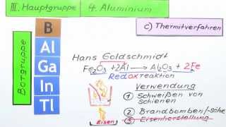 3 Hauptgruppe PSE Chemisches Rechnen  Chemie  Allgemeine und anorganische Chemie [upl. by Reinaldos]