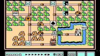 Super Mario Bros 3 NES  World 1 Tricks Shortcuts Secrets and More Including the Coin Ship [upl. by Lauer254]