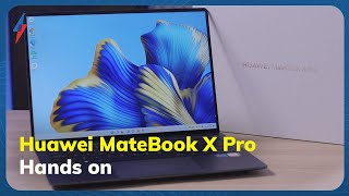 Huawei MateBook X Pro 2022 first look and hands on [upl. by Mureil]