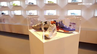 Foire de Savoie 2022  Une exposition dédiée aux sneakers des paires dune valeur allant à 12 000 € [upl. by Leirrad234]