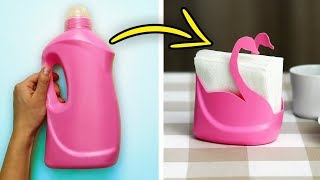 25 MANUALIDADES IMPRESIONANTES DE BOTELLAS DE PLÁSTICO [upl. by Stover]