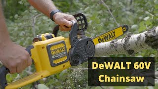 Battery Powered Chainsaw  DeWalt DCCS670 Electric Chainsaw [upl. by Pattison]