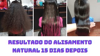 O Melhor Resultado de Alisamento Natural que você já viu Seco Naturalmente 🥰 [upl. by Leontyne]