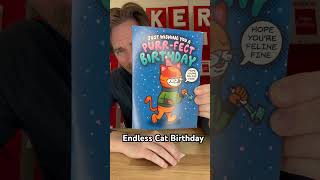 Looping Birthday card with cats meowing a birthday song [upl. by Feenah]