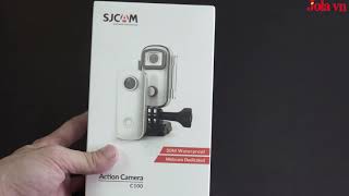 Camera hành động giá rẻ SJCAM C100  JOLAVN [upl. by Hsara]