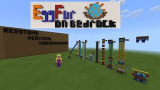 Minecraft Downwards Redstone Transmission [upl. by Fernande134]