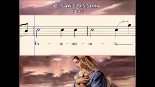 L07d O Sanctissima Bass  for Z8Choir [upl. by Zerline780]