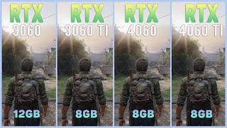 RTX 3060 12Gb vs RTX 4060 Ti vs RTX 3060 Ti vs RTX 4060  Tested in 11 Games [upl. by Wein608]