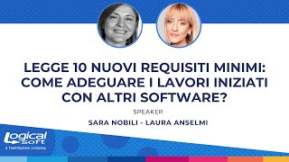 Legge 10 Nuovi Requisiti minimi come adeguare i lavori iniziati con altri software [upl. by Nosreip]