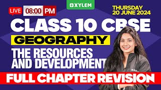 Resources and Development Class 10  Animated OneShot  Class 10 Geography Chapter 1  CBSE [upl. by Ecirtam]