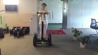 How to Power on Segway EcoRider Scooter Properly [upl. by Darrick]