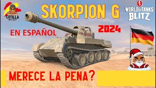 Reseña Skorpion G World of Tanks Blitz Español  Merece la pena Skorpion G  Como jugar cazacarros [upl. by Anayia396]