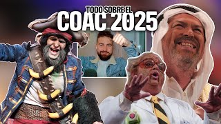 BIENVENIDOS al COAC2025 todos los nombres y novedades del próximo concurso [upl. by Wolsniw]