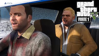 GTA V Grand Theft Auto 5 Español Gameplay Walkthrough PS5  Parte 1 PROLOGO  MISION 1 [upl. by Semmes]