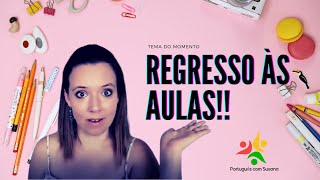 Regresso às aulas  Vocabulário A1 A2 B1 [upl. by Retsae819]