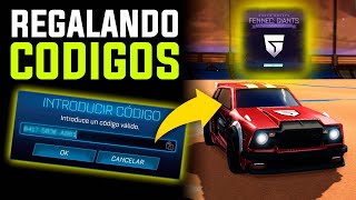 CODIGOS de ROCKET LEAGUE 😱 ¡DOY codigos de MI COCHE DE GIANTS en Rocket League [upl. by Ahsiak]