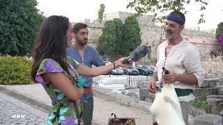 Exploring Rhodes Anthony Quinn Bay Prophet Elijah Church and Monolithos Castle [upl. by Veda]