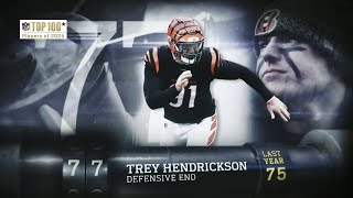 77 Trey Hendrickson DE Bengals NFL Top 100 Players Of 2024 [upl. by Entirb]