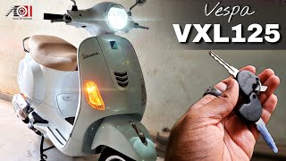 2021 Vespa VXL 125 CBS  On Road Price  Mileage  Features  Specs [upl. by Atteuqal]